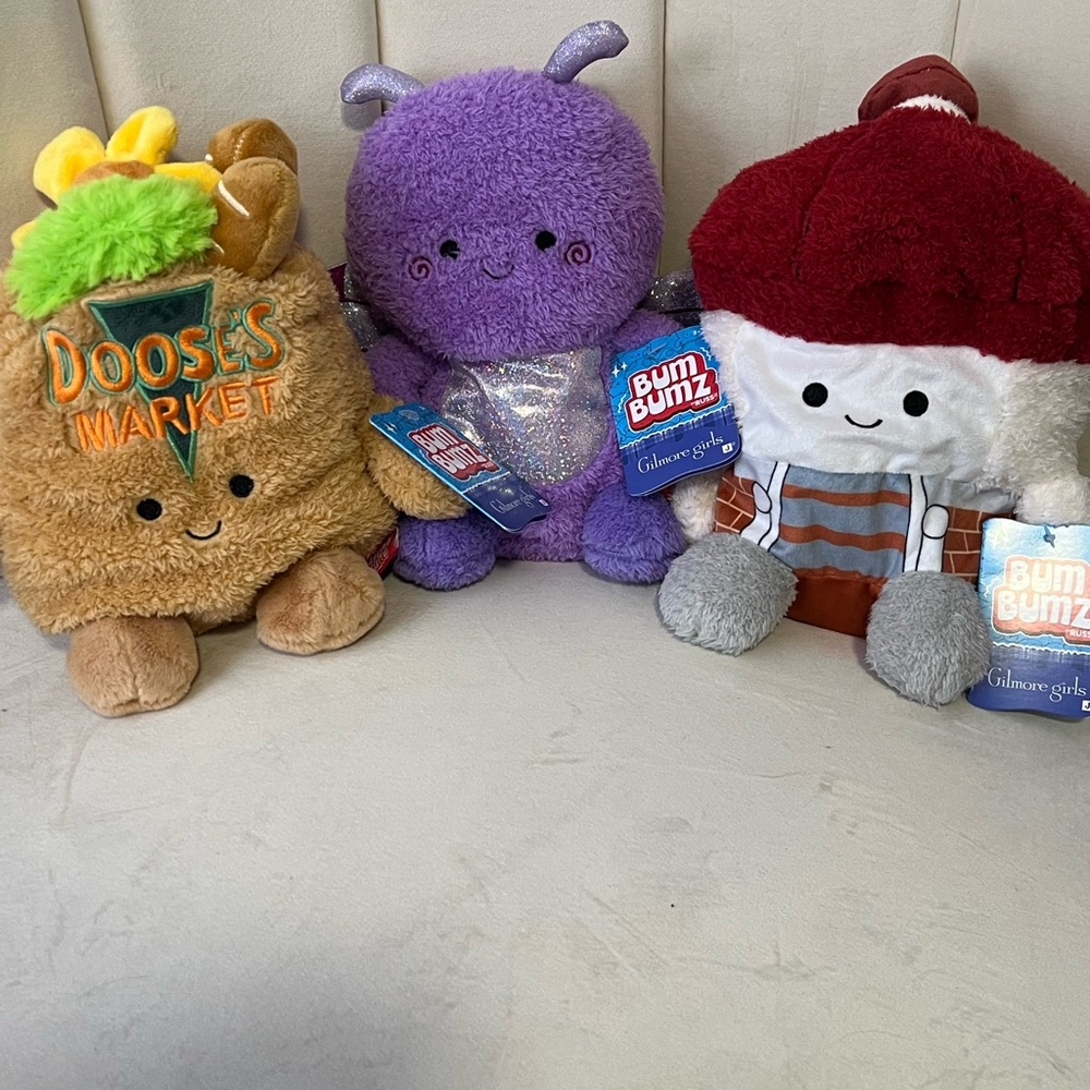 BumBumz Gilmore Girls Plush Toy Trio